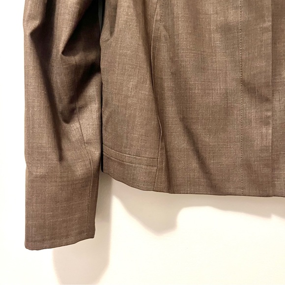 Jones NY Collection tan stretch blazer suit jacket - Picture 10 of 16